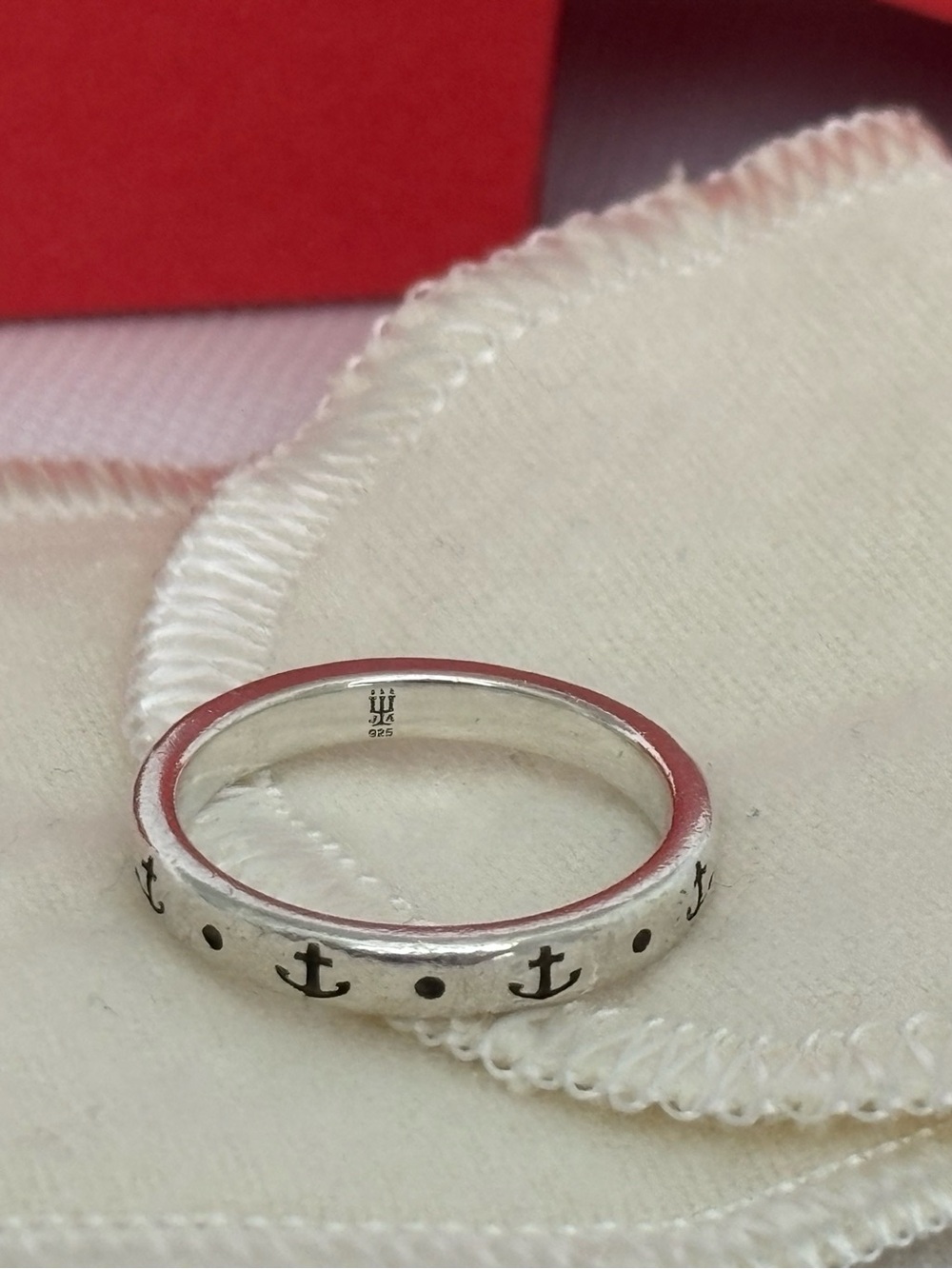 Retired James Avery | Anchor Of Hope Stackable Ring
